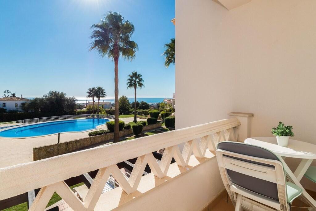 Fantastic Townhouse With Pool And Sea Views Villa Albufeira Exterior photo